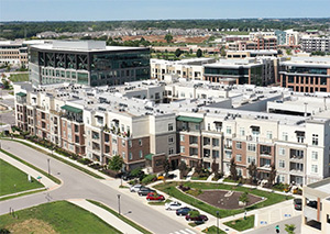 Lenexa City Center construction management Copaken Brooks