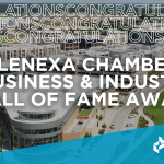 Lenexa Chamber Hall of Fame graphic