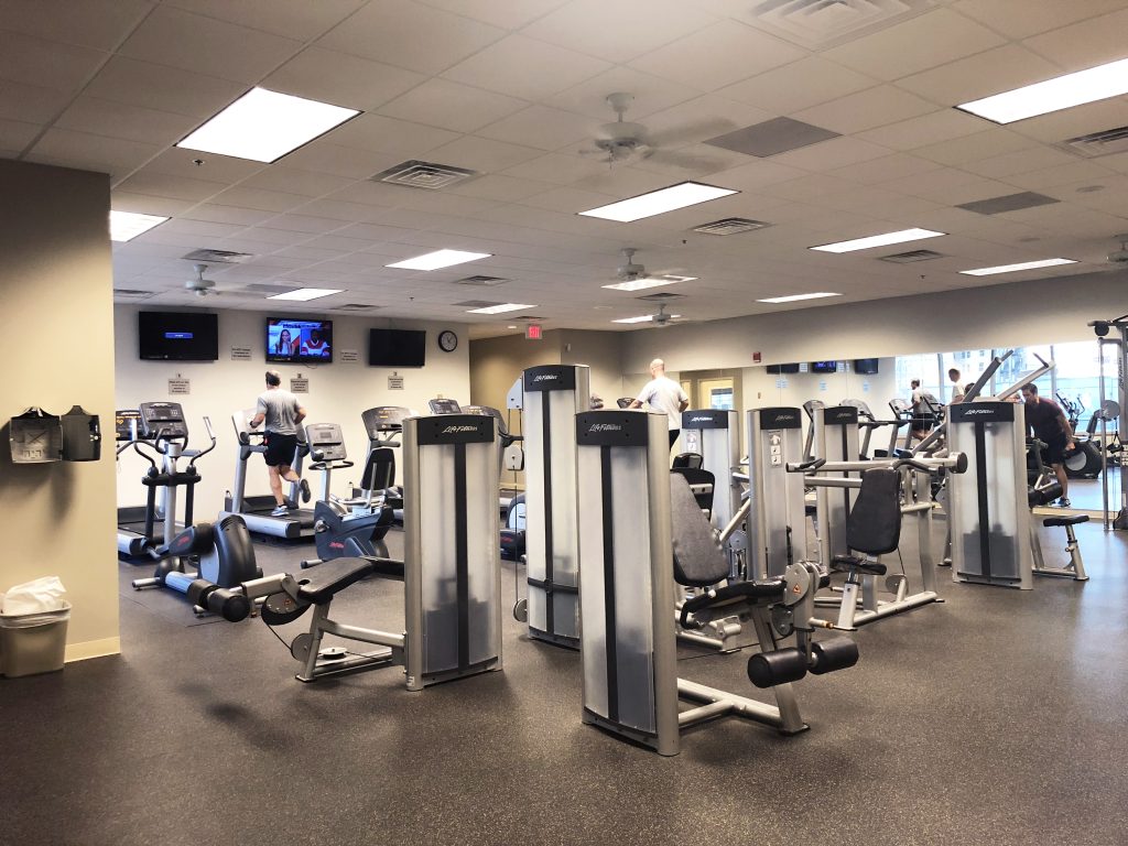 indoor gym amenities for commercial buildings and properties